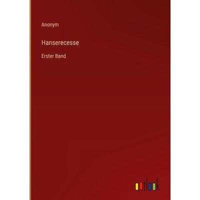Hanserecesse, Gebundene Ausgabe von Anonym, Outlook, 978-3-368-53655-8
