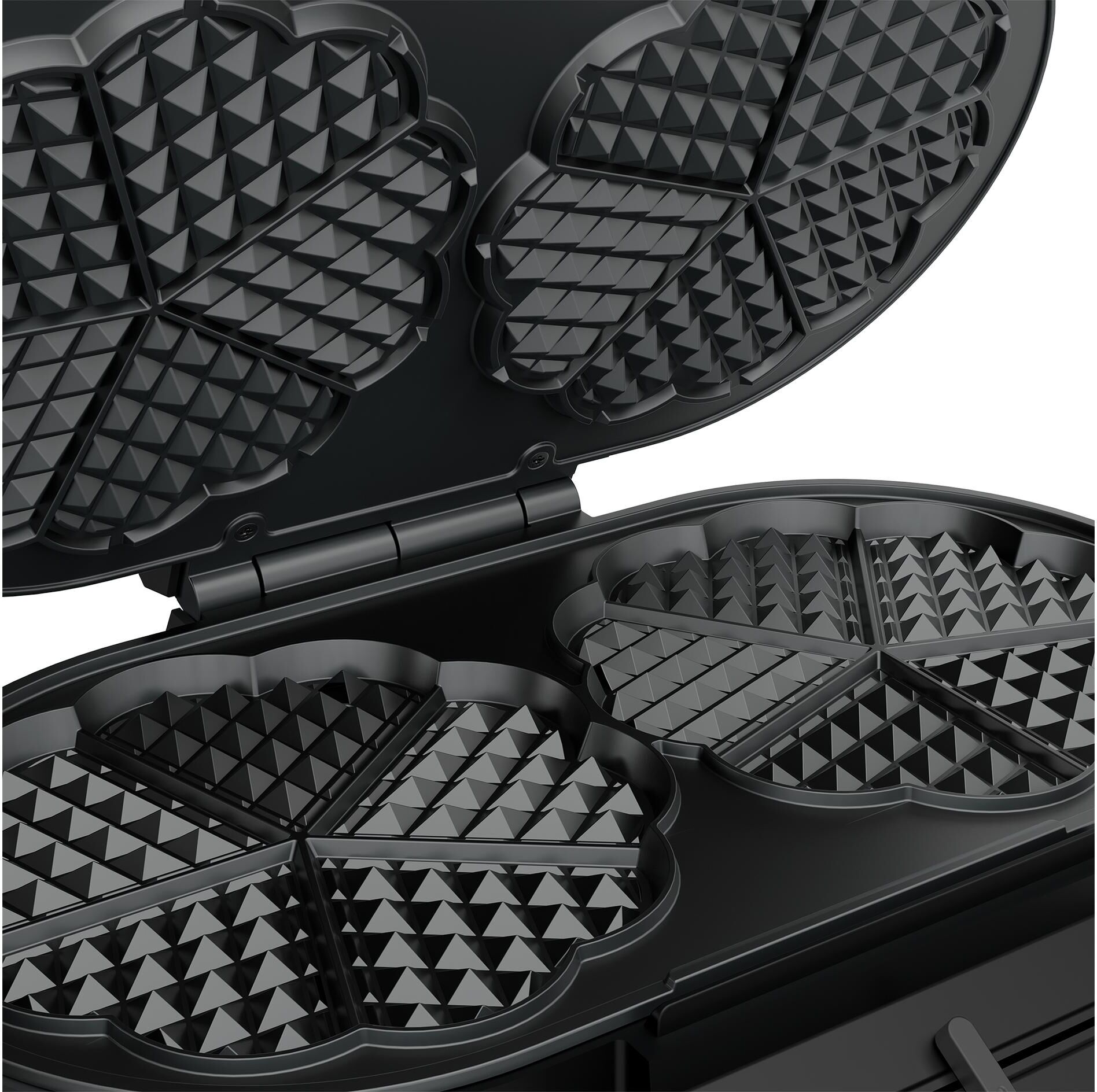 Princess Waffeleisen "1200 W", schwarz, Waffeleisen, Waffeleisen schwarz Einheitsgröße