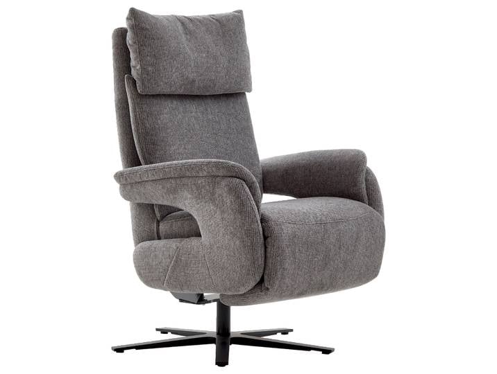 Cantus Fernsehsessel FRANCO STYLE LAZYLINE, grau, Stoff