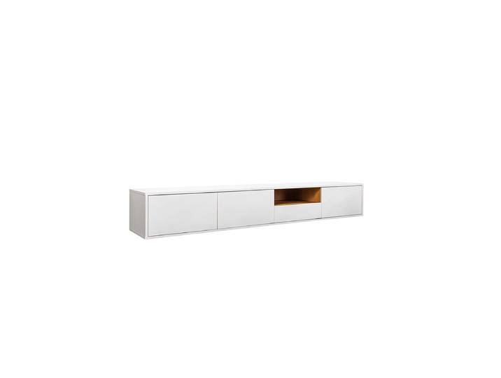 Design Lowboard „Loft“ für die Wandmontage, verschiedene Grössen Eiche Weiss Invicta Interiors