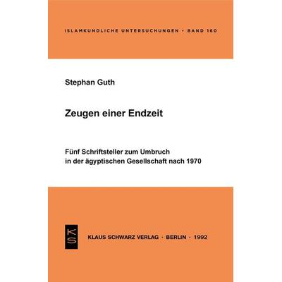 Zeugen einer Endzeit, Taschenbuch von Stephan Guth, De Gruyter, 978-3-87997-203-6