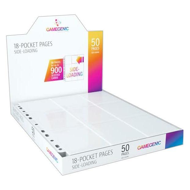 Gamegenic 9-Pocket Binder Pages - Sideloading (4251715403396)