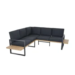 Siena Garden Lounge-Set  Bari ¦ grau