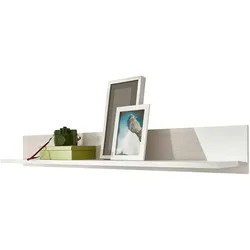 WANDBOARD weiß Pinie, Landhaus Wandregal 146 cm Bücherregal