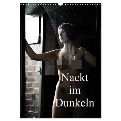 Nackt im Dunkeln / 2026 (Wandkalender 2026 DIN A3 hoch), CALVENDO Monatskalender