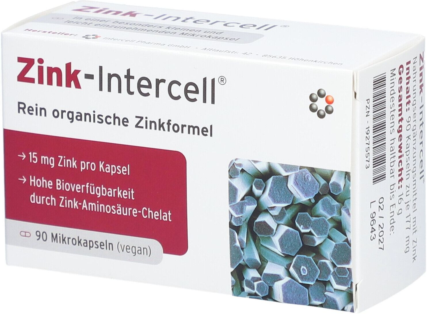 Zn-Intercell Zink-Intercell Kapseln 90 St