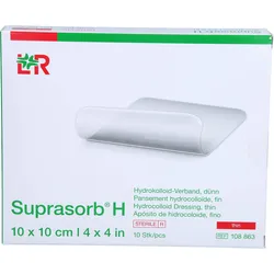 Suprasorb H Hydrokoll.verb.dünn 10x10 cm 10 ST