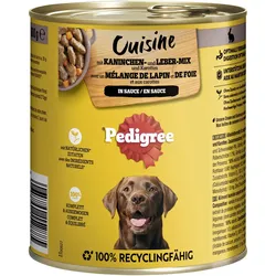 Pedigree Cuisine mit Kaninchen & Karotten 12x800 g