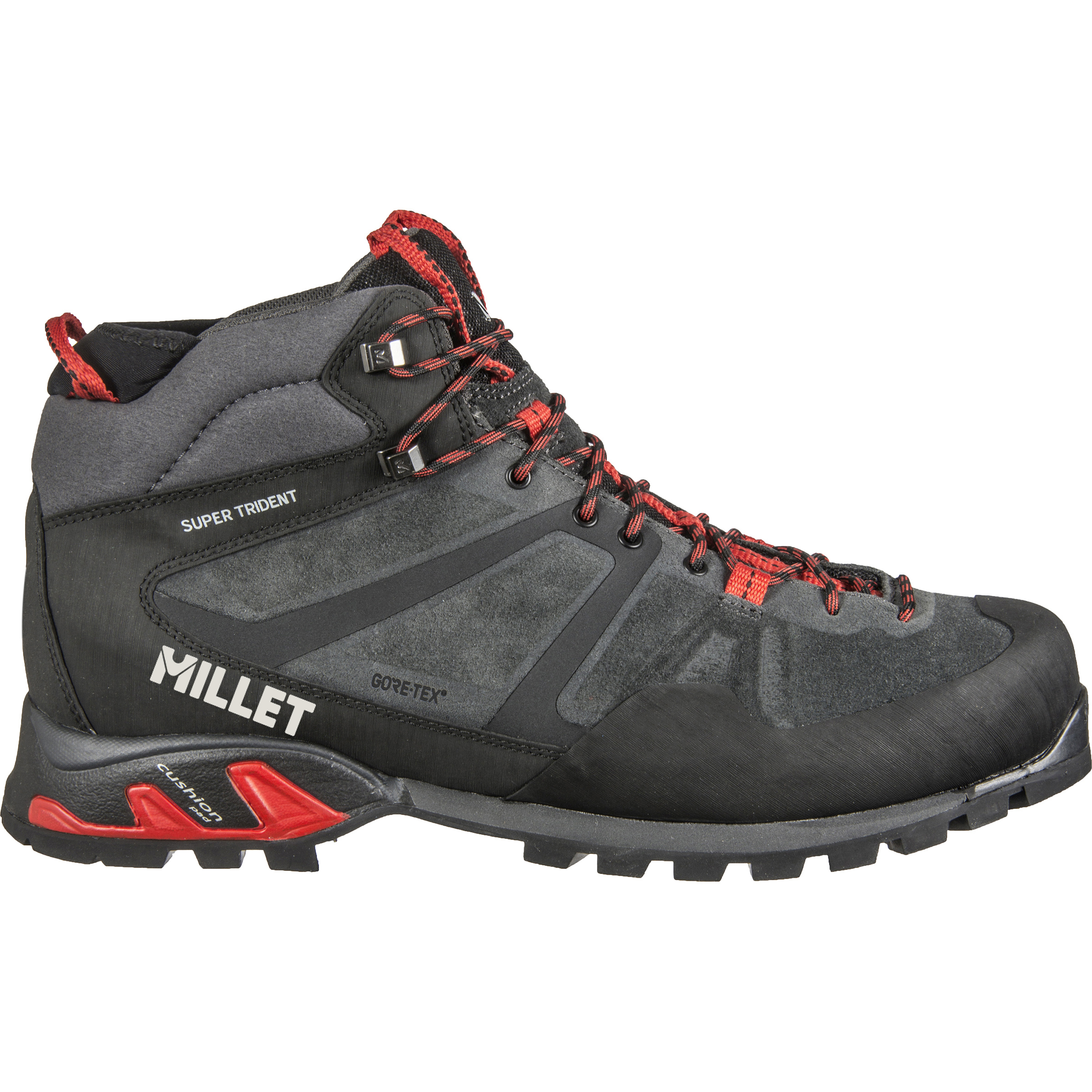 Millet Super Trident GTX Herren Wanderschuhe grau Größe 46 Trekking Wasserdicht