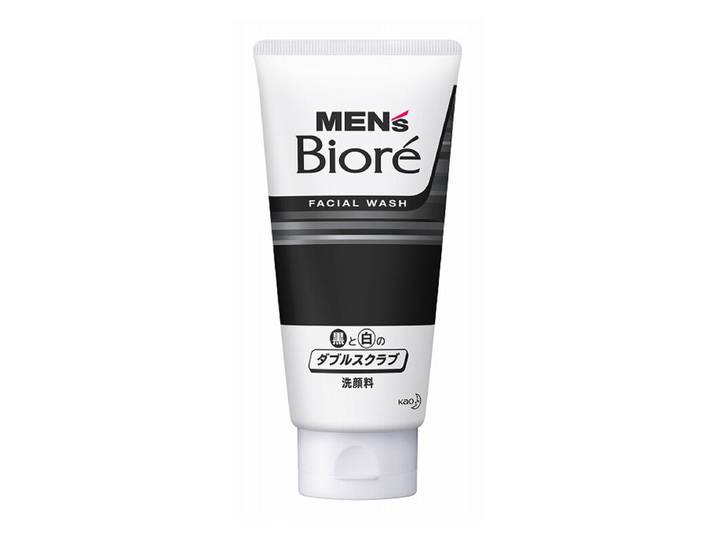 Kao Biore Mannen Dubbele Scrub Gezichtsreiniger 130 g