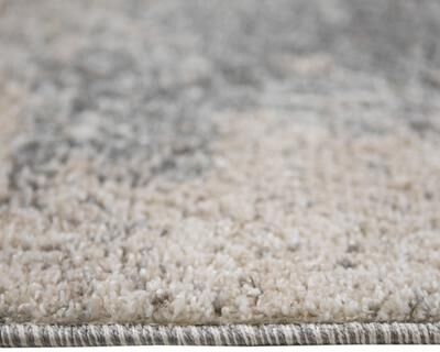 Magi Yamanu Ester Cream Abstract Polyester Area Rug