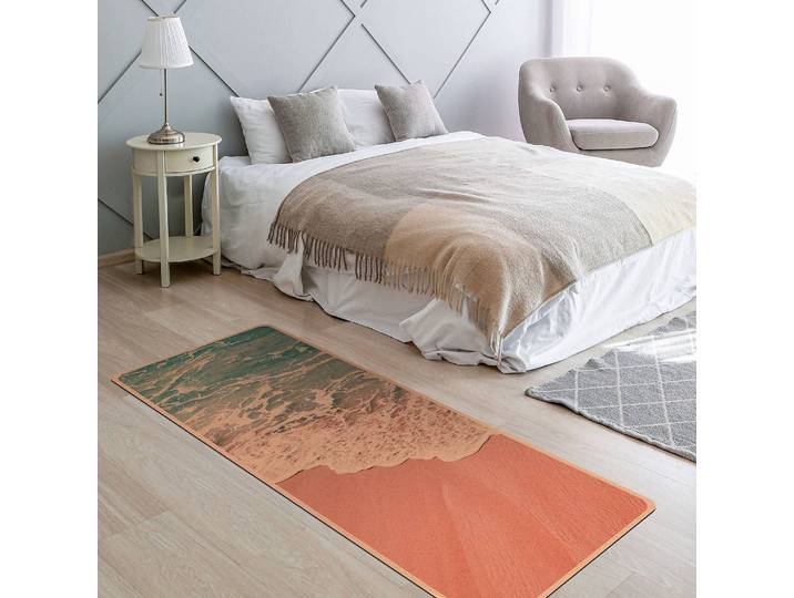 Tapis de yoga Amour de l’océan 183 x 61cm Turquoise