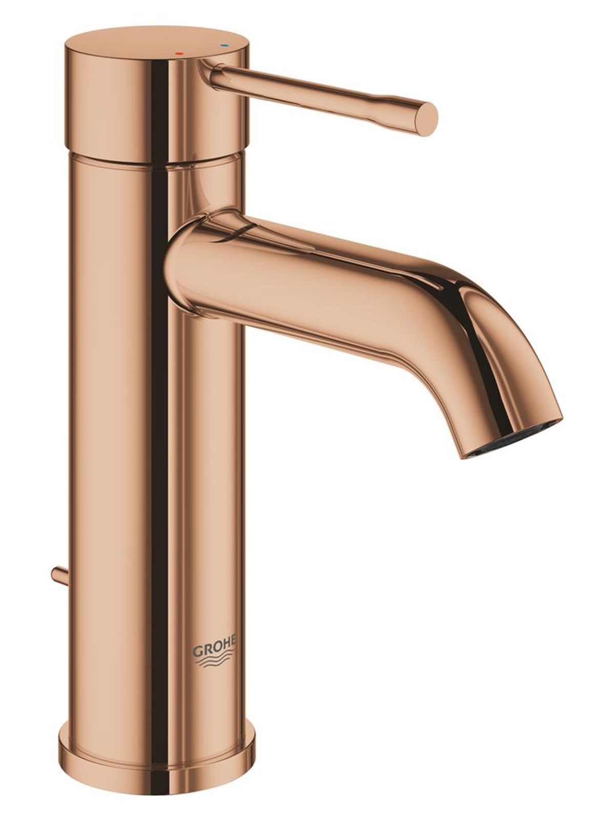 Grohe Essence, Einhand-Waschtischbatterie, DN 15 S-Size, warm sunset