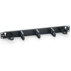 Equip 19 "Rack Mount Kabel Management Panel, Schwarz