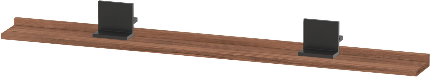 Duravit Spiegel-Ablage Sivida 125x65x3,6mm, Nussb Nat, mont., sw (SV74340BD790000)