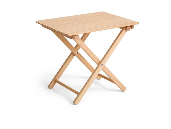 HAY Table pliant Outdoor Market Hêtre, small