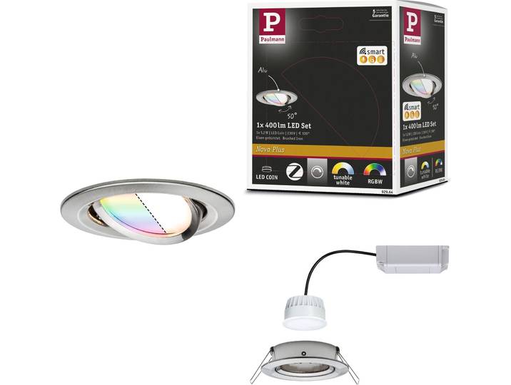Paulmann LED Einbauleuchte Nova Plus schwenkbar