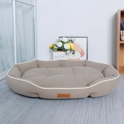 Uplifted Goods Pet Sofa Sleeping Bed For Dogs And Cats khaki xxl