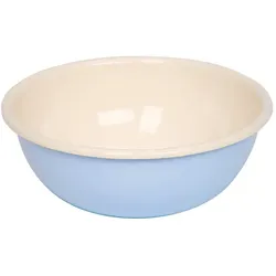 Riess Küchenschüssel Ø18cm Classic Pastell Blau Servierschüssel Emaille