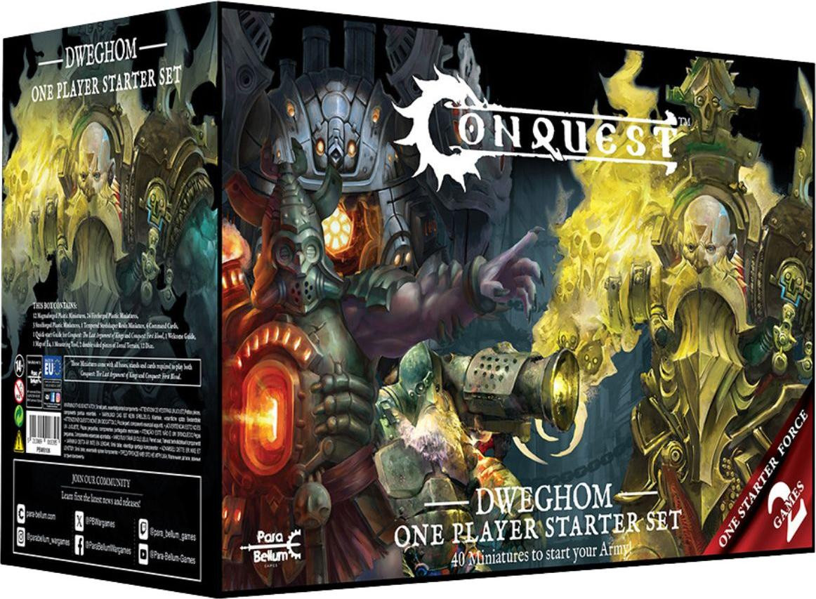 Para Bellum Conquest Dweghom Startset voor één speler, editie 2025