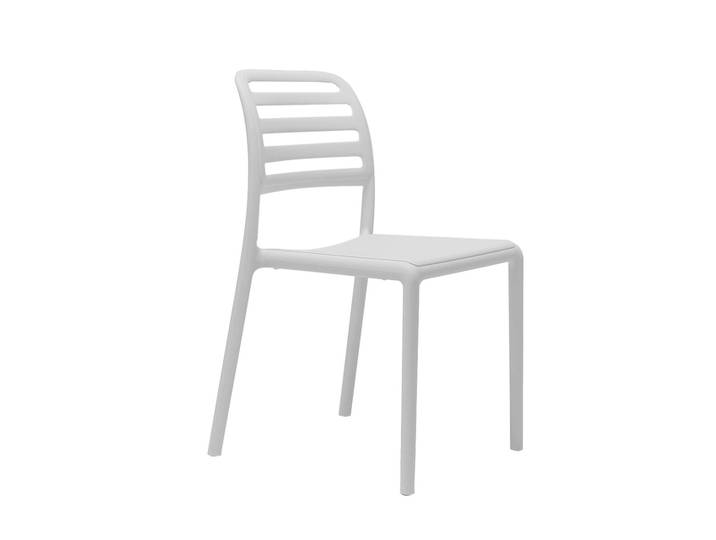Nardi Costa Bistrot garden chair, White, New - Modern & weatherproof