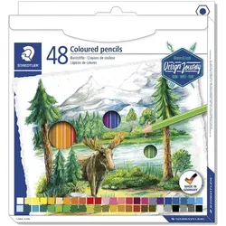Staedtler 48er-Pack Farbstifte »Design Journey« im Kartonetui braun