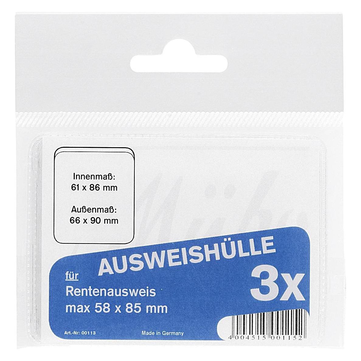 Müboplast Ausweishüllenset (18483945) Mindestbestellmenge: 10 Stück