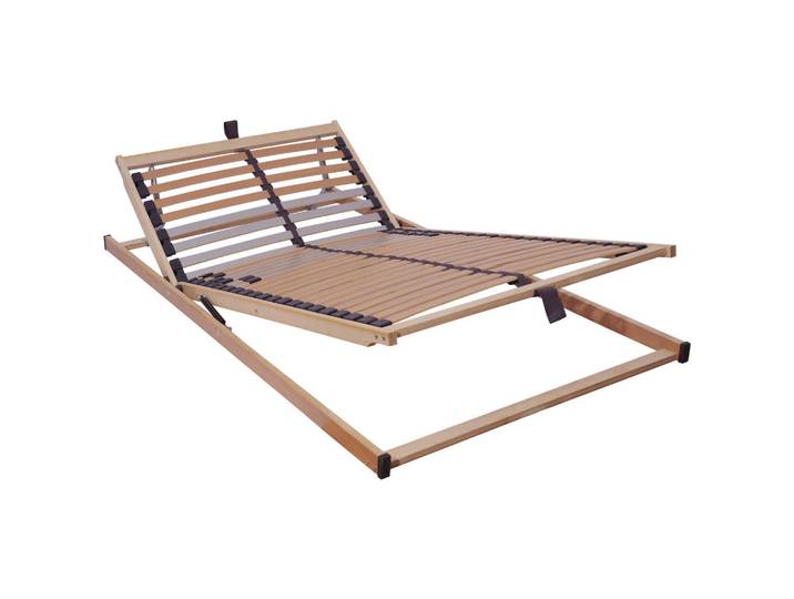 Boxxx Lattenrost, Holz, Buche, Schichtholz, 5-Zonen, 90x190 cm, Federleisten mit Duokappen, Mittelgurt, individuelle Liegehärteeinstellung, verstellbar, Schlafzimmer, Lattenroste, Lattenrost verstellbar