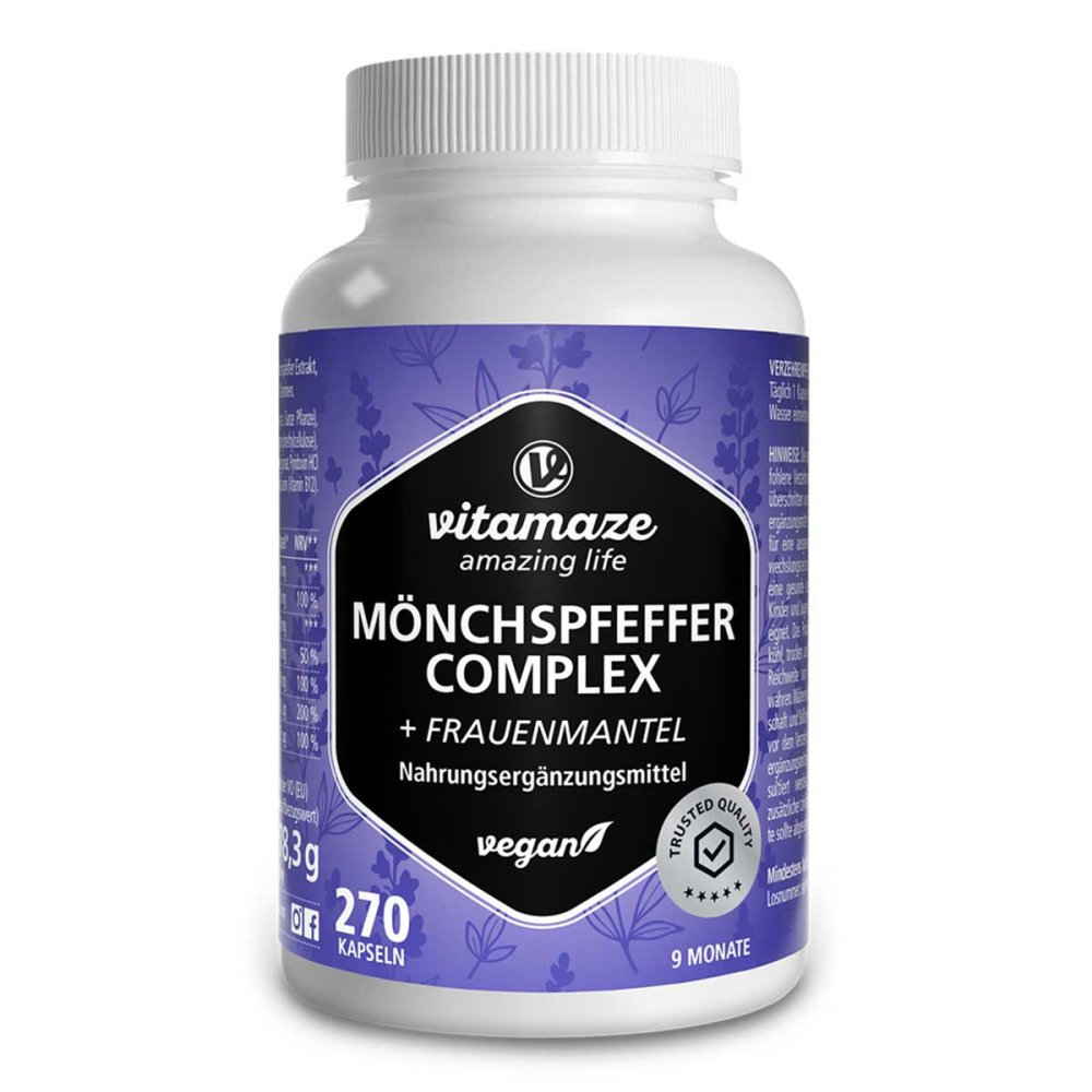 Vitamaze GmbH Mönchspfeffer Komplex + Frauenmantel Kapseln 20379705