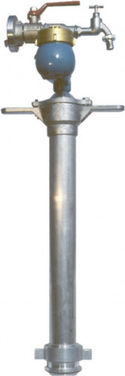 Wassermess-Standrohr Storz C und Zapfhahn DN80 Wasserzähler Wasseruhr Hydrant
