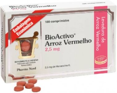 Bioactivo Arroz Vermelho 180 Comprimidos