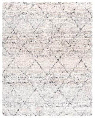 SAFAVIEH Fontana Shag Alja Modern Trellis 2-inch Thick Rug