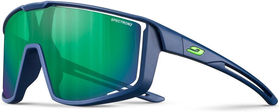 Julbo  - Fury S Bleu Foncé Spectron 3 Flash Vert - Lunettes de soleil