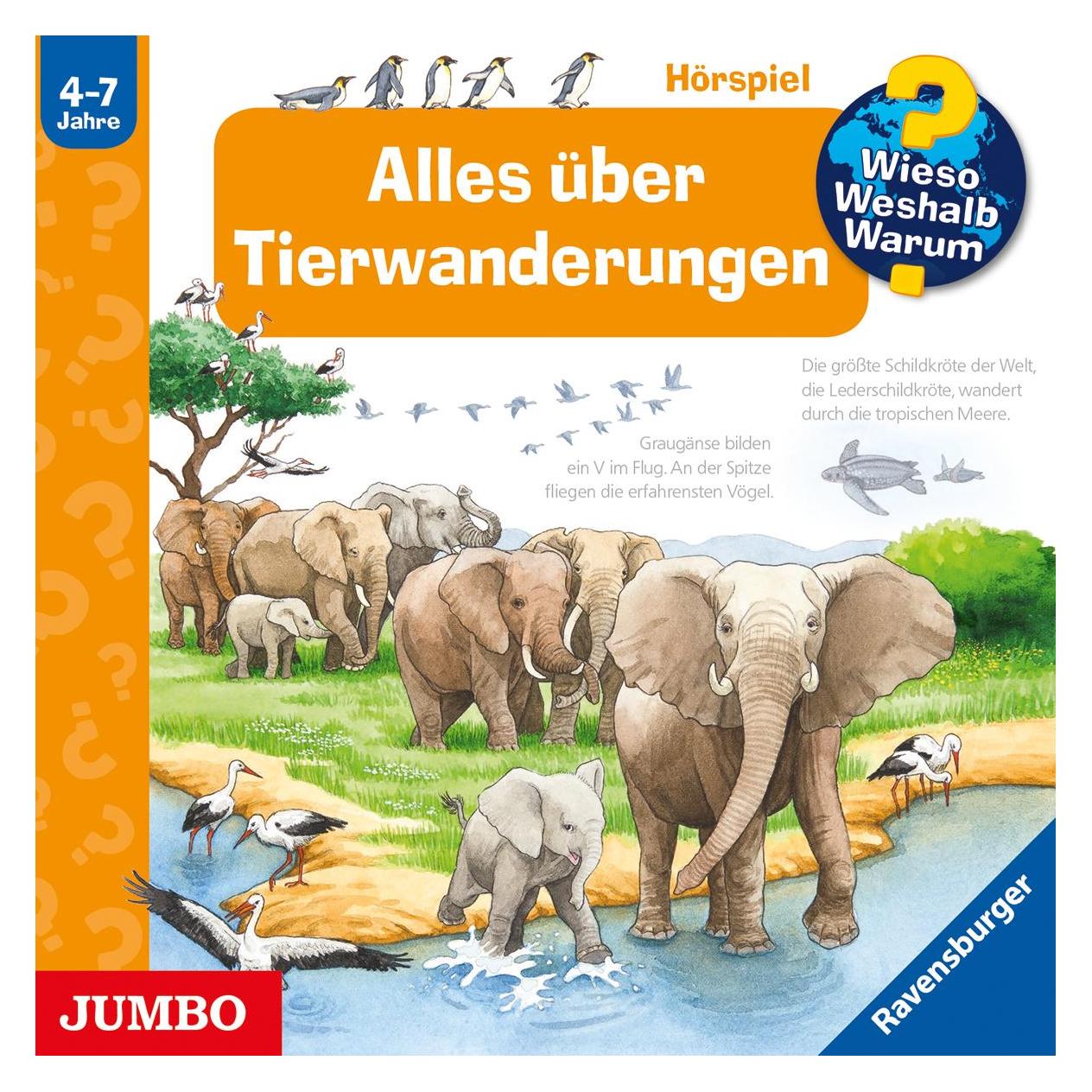 Jumbo WiesoWeshalbWarum - Tierwanderungen (8337-4449-5)