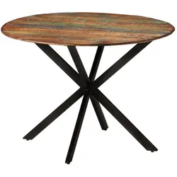 vidaXL, Esstisch, Cordorer (Recyceltes Massivholz) (110 x 78 cm)