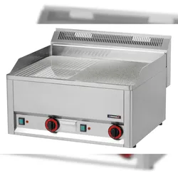 Snackplatte Chrom gerillt Texturiert 66 - Linie 600 C6PASCRT66 Casselin