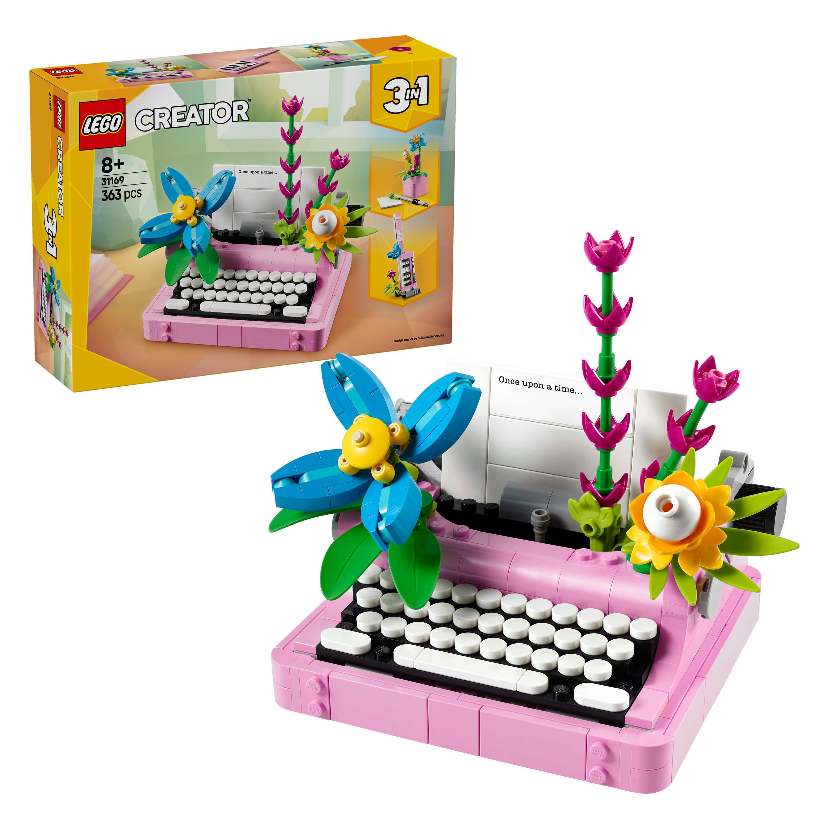 LEGO Schreibmaschine mit Blumen (LEGO Creator 3-in-1) (31169)