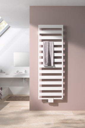Kermi Badheizkörper Casteo 986x600x30 mm, Glanzsilber Metallic, Wärmeleistung 513 W, CTN1M100060WXXK CTN1M100060WXXK