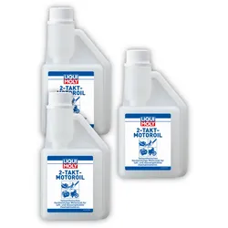3x 2-Takt-Motoroil LIQUI MOLY 1051 Motoröl Motorenöl Öl selbstmischend 250ml