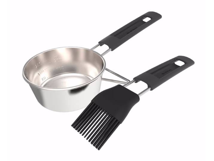 Broil King Marinier-Set – Holzkohle/Briketts/Grill Anzünder – edelstahl