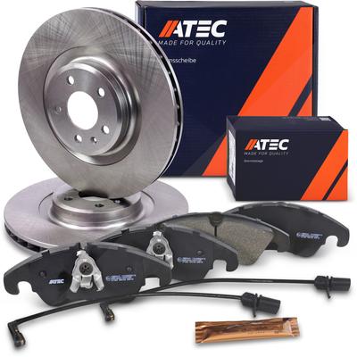 Atec Bremsscheiben + Bremsbeläge Vorderachse Belüftet [Hersteller-Nr. 40576159] für Audi