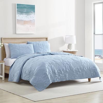 Caribbean Joe Solid Shell Outline Quilt Set