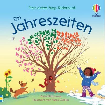 Mein erstes Papp-Bilderbuch: Die Jahreszeiten, Gebundene Ausgabe von Anna Milbourne, Usborne, 978-1-03-570044-8