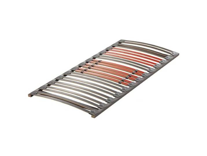 SHOGAZI Lattenrost Extra Flach - Premium Schlafkomfort, 26 Federleisten, Flexible Schulterzone, Made in Austria, Montagefrei, sehr stabil (100x200cm)