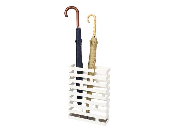 YAMAZAKI Brick Breiter Schirmständer, weiß