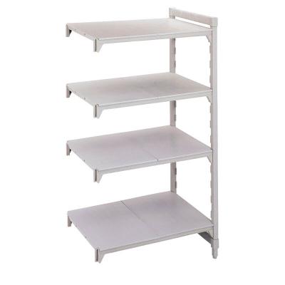 Regal, 4 tlg. voll 400x1235x1800 mm - Weiß gesprenkelt -. Cambro