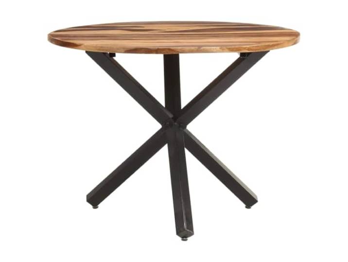 HKQWPBF Esstisch 100x100x75 cm Akazienholz Honigfarben Massives Akazienholz, dichte Maserung, stabile Tischplatte, honigfarbene Oberfläche, Unikat, Esszimmer