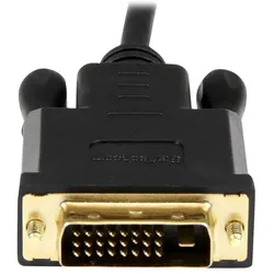 StarTech 3ft Displayport To Dvi Cable (0.90 m), Videokabel, Schwarz