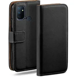 moex Book Case für OnePlus Nord N100 Klapphülle mit Kartenfach