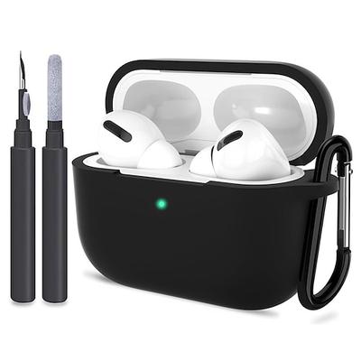 Schutzhülle/Reinigungswerkzeug im schlichten Design für AirPods 3 Pro, stoßfest, wasserdicht, kratzfest, aus Silikonkautschuk